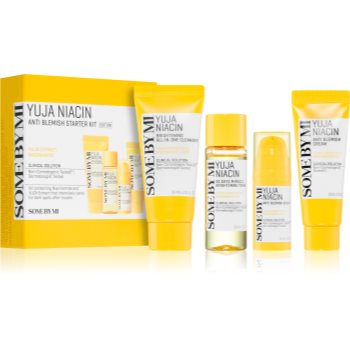 Some By Mi Yuja Niacin Anti Blemish Starter Kit Seturi pentru voiaj pentru uniformizarea nuantei tenului - imagine 2